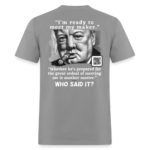 Winston Churchill - "I'm ready to meet my maker"