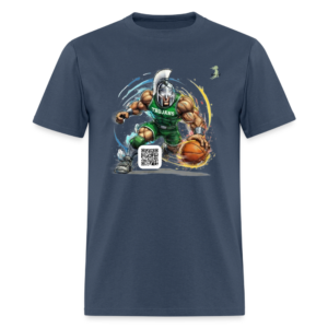 Adult Trojans Basketball Tee