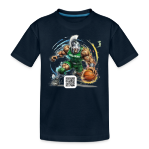 Boys Trojan Basketball Tee