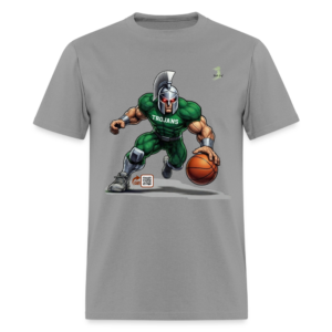 North Hall Trojan Adult Basketball T-Shirt