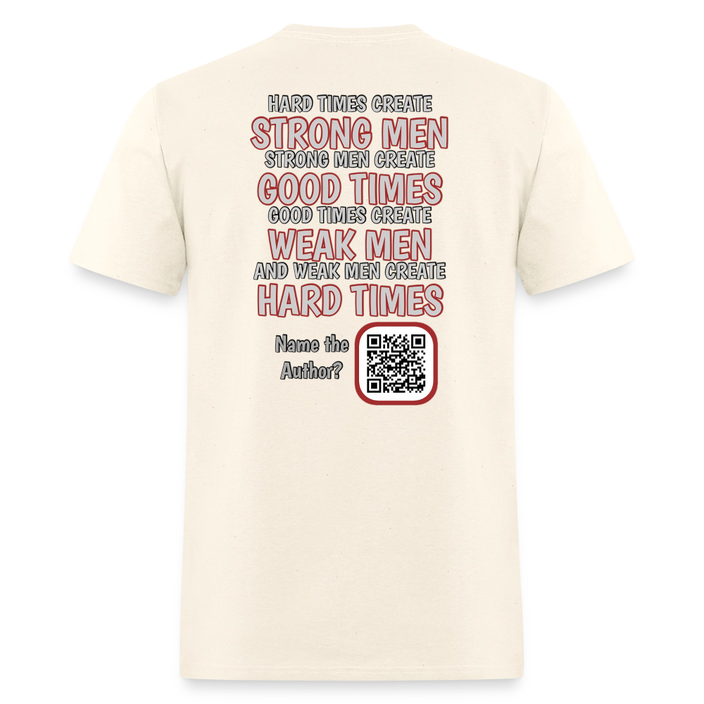 Hard Times Create Strong Men