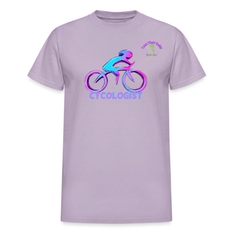 "Cycologist" Neon Cycling Graphic Tee